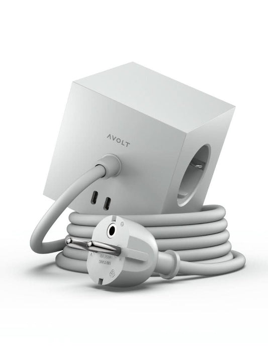 Multiprise Cube Aimantée avec 2 Ports USB-C