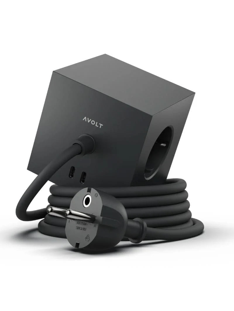 Multiprise Cube Aimantée avec 2 Ports USB-C