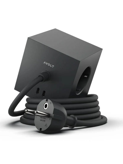 Multiprise Cube Aimantée avec 2 Ports USB-C