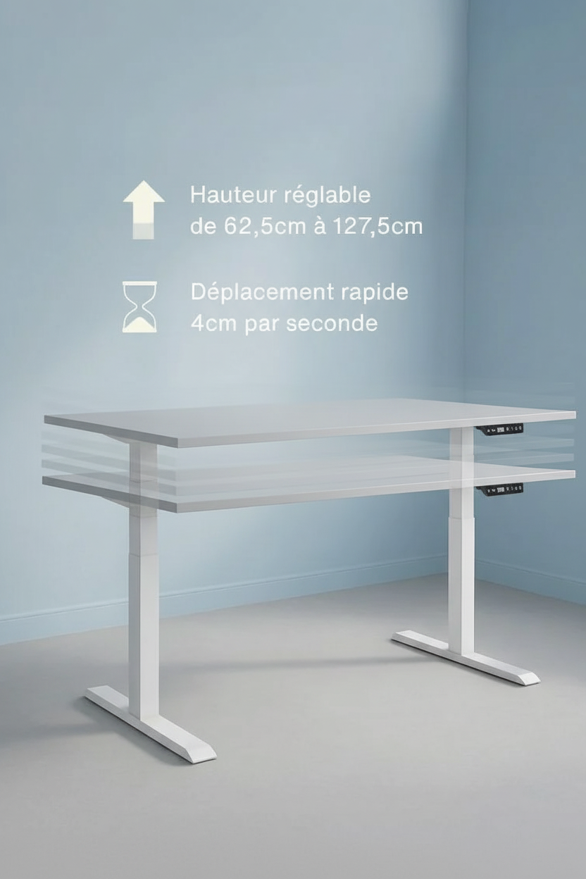 Bureau Advanced - Hauteur réglable