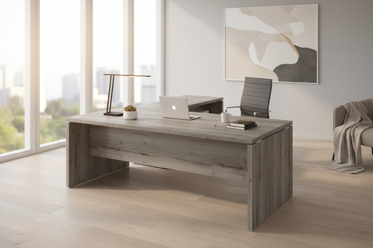 Bureau direction gris - Mise en situation