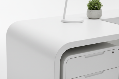 Bureau L-Shape Blanc - Vue 6