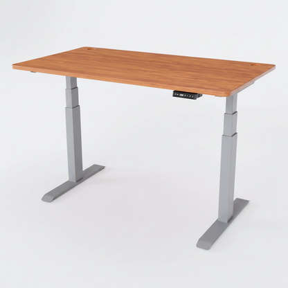 Bureau Assis-Debout Électrique - Plateau Chêne Massif