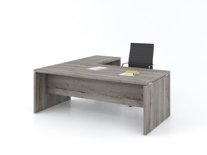 Bureau Direction Luxora - Design Contemporain Gris
