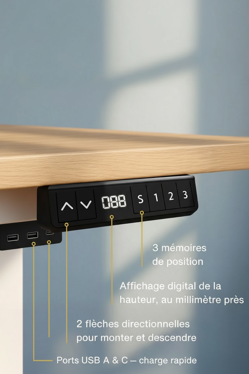 Panneau de contrôle - sans Smart